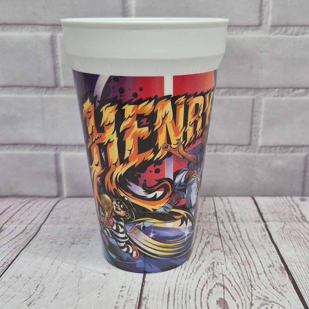 McDonalds 2026 Collector Edition Cup Thierry Henry Soccer Hamburglar Tumbler